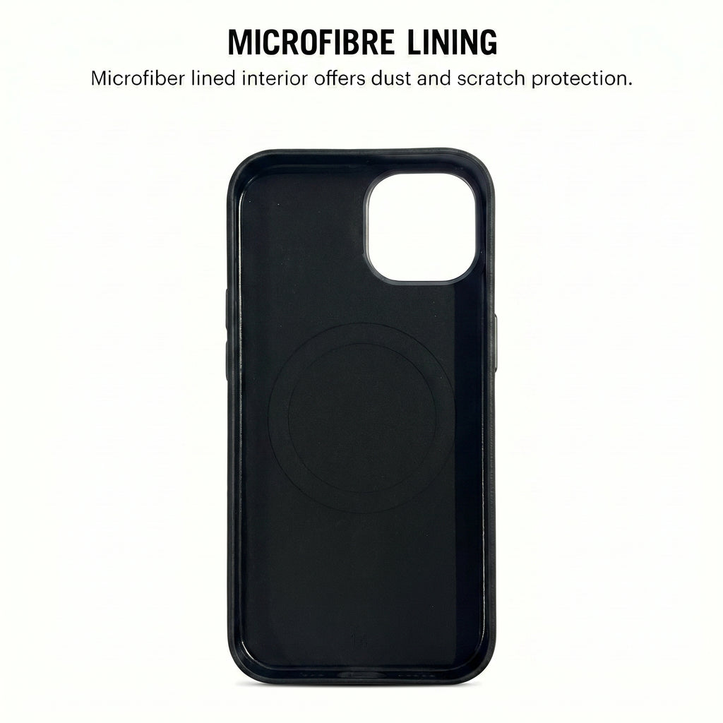 THE AVARAN Classic Pebble Leather Case - iPhone 13.