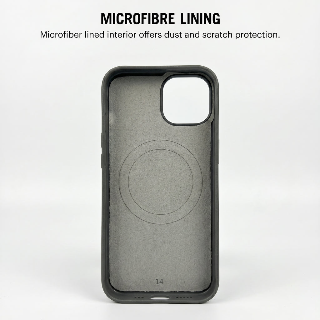 THE AVARAN Classic Pebble Leather Case - iPhone 13.