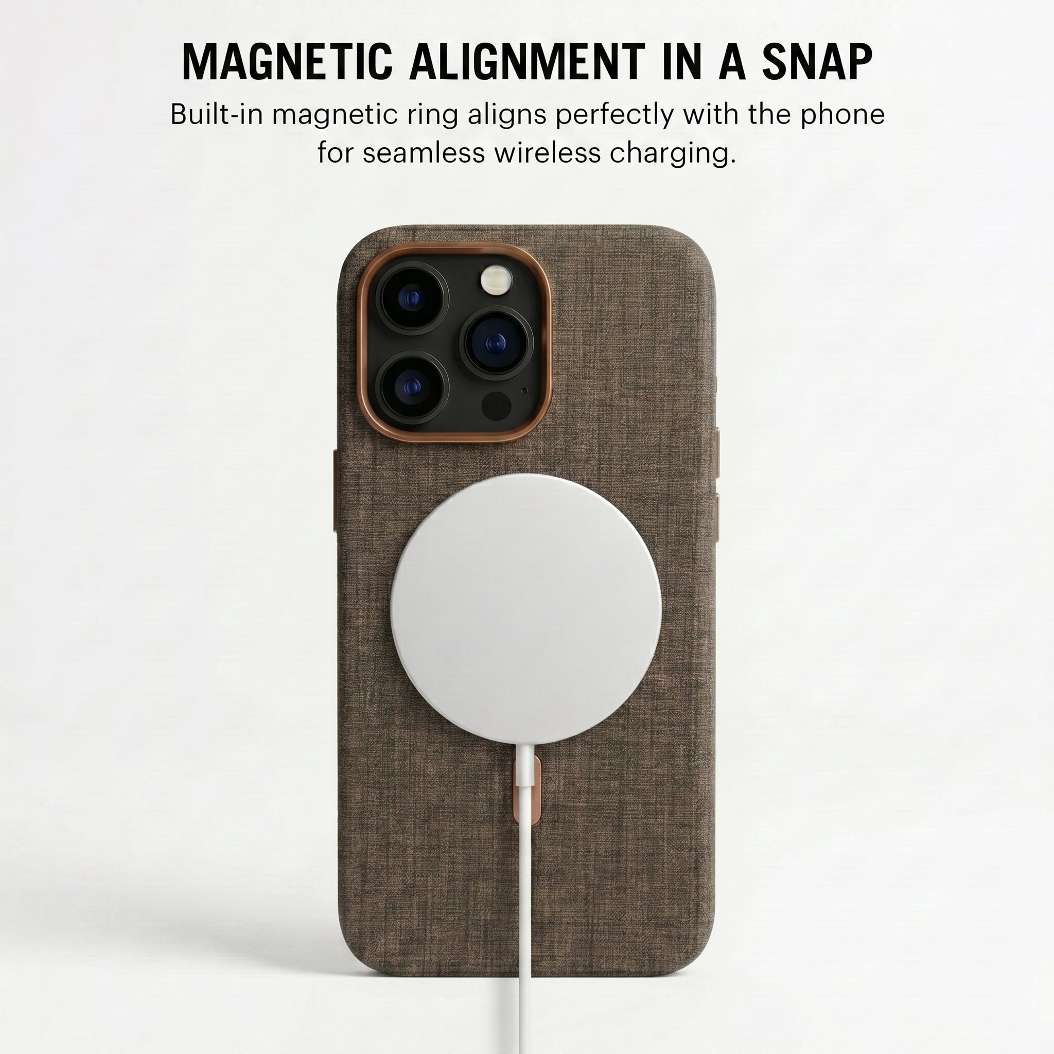 The Avaran Elite Tailored Leather Cover - iPhone 15 Pro