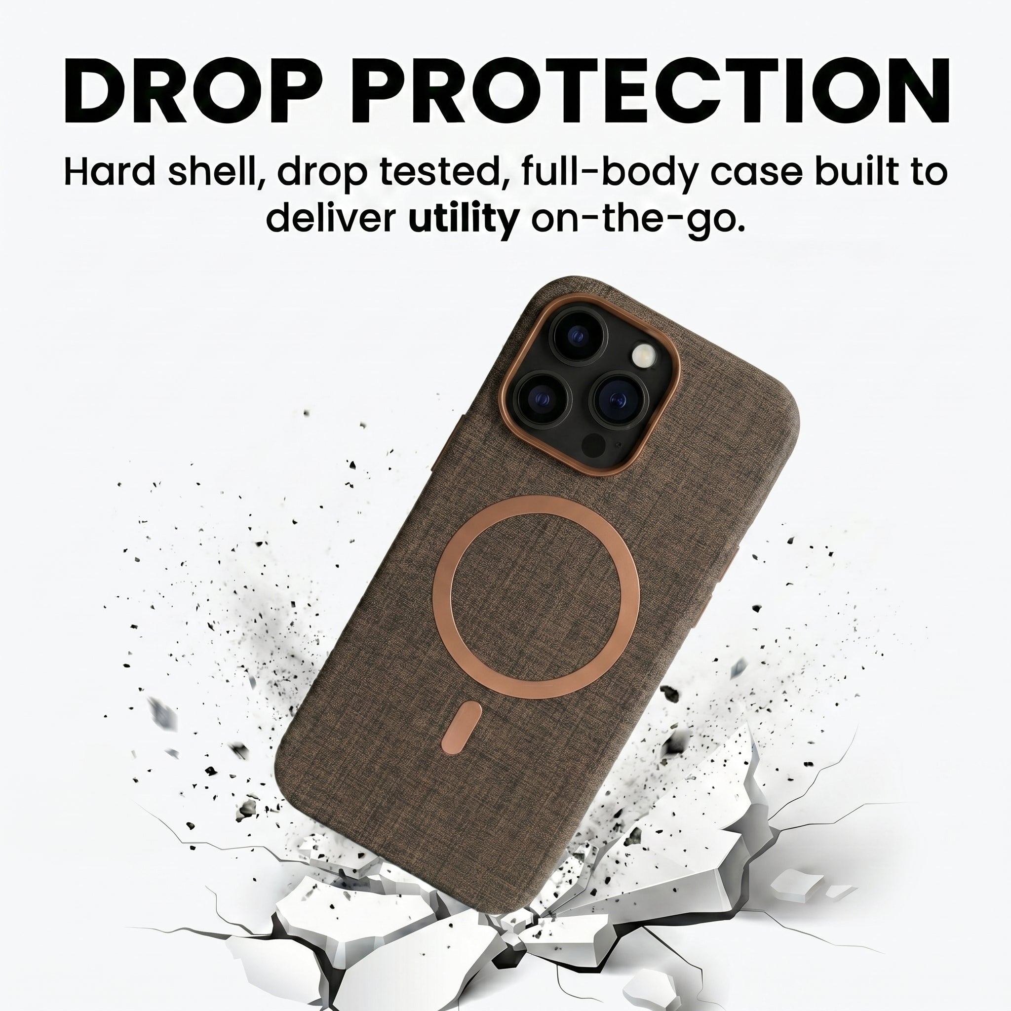The Avaran Elite Tailored Leather Cover - iPhone 15 Pro