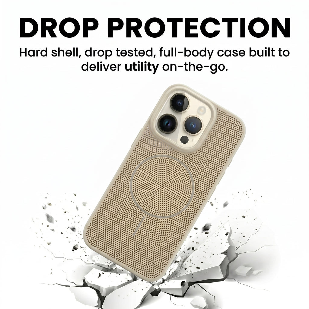 THE AVARAN Perforated Mesh Armor with MagSafe - iPhone 16 Pro