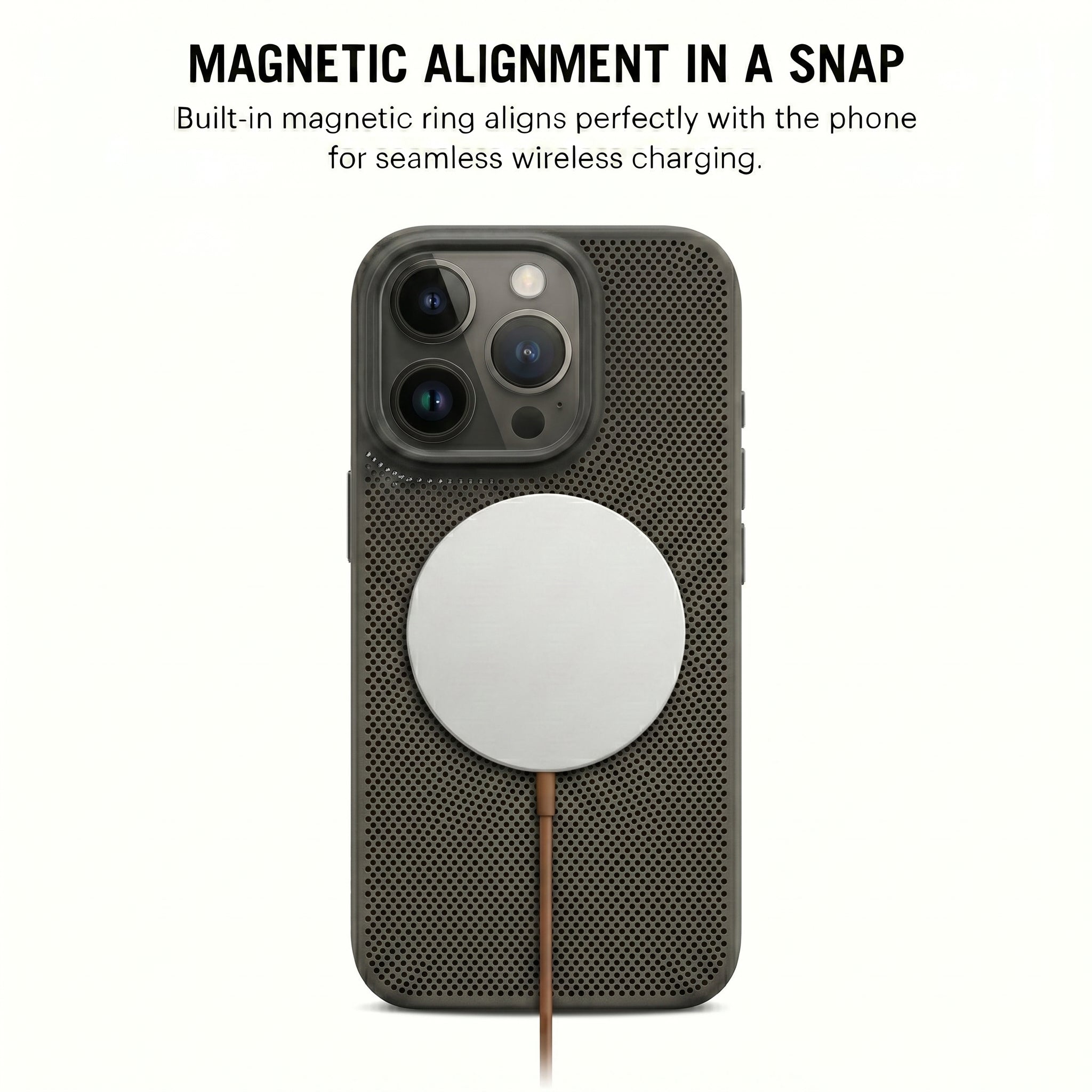 THE AVARAN Perforated Mesh Armor with MagSafe - iPhone 16 Pro